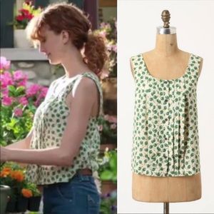 Anthropologie Postmark Ping Pong Olea Tank Top